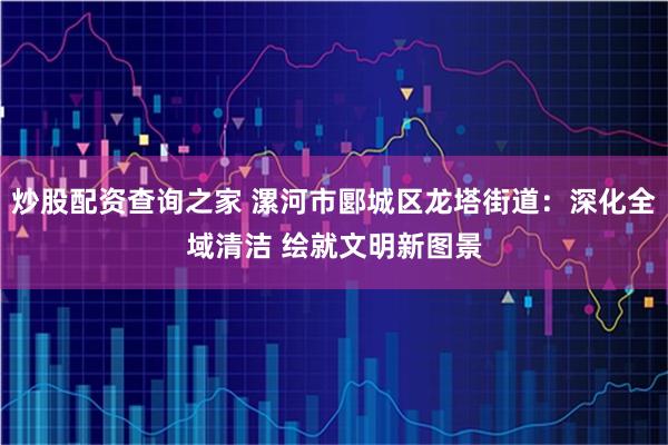 炒股配资查询之家 漯河市郾城区龙塔街道：深化全域清洁 绘就文明新图景